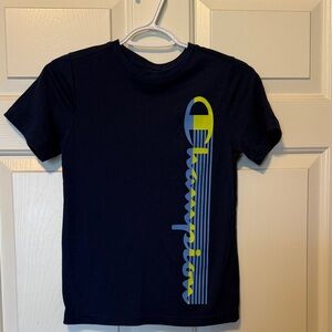 Champion Kids Tee in Navy 10/12